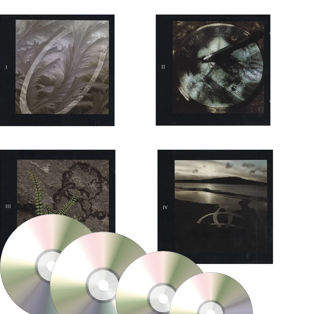 Led Zeppelin Cd Lot Disc 1, 2, 3, 4 Set (Atlantic, 1990)